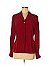 Liz Claiborne 100% Polyester Red Long Sleeve Blouse Size 8 (petite) - photo 1