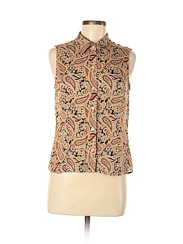 Ann Taylor Sleeveless Silk Top (view 1)