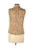Ann Taylor 100% Silk Tan Sleeveless Silk Top Size 8 (petite) - photo 2