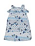 H&M 100% Cotton Print Blue Dress Size 2 - 4 - photo 2