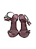 BCBGMAXAZRIA Burgundy Heels Size 8 - photo 2
