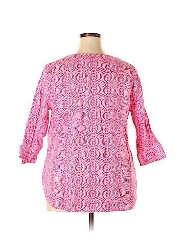 Talbots Outlet 3/4 Sleeve Blouse (view 2)