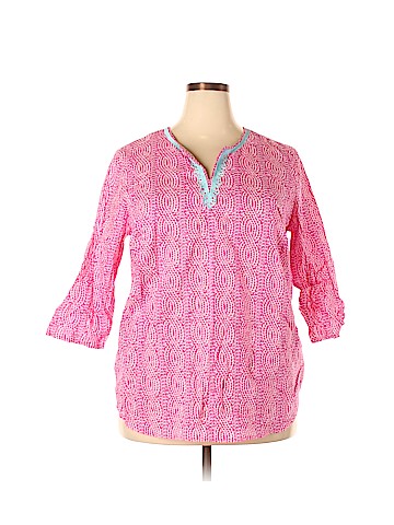 Talbots Outlet 3/4 Sleeve Blouse (view 1)