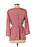 Gap - Maternity 100% Polyester Red 3/4 Sleeve Blouse Size M - photo 2