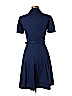 Tahari by ASL Blue Casual Dress Size 4 (petite) - photo 2