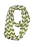 Unbranded 100% Cotton Chevron-herringbone Green Scarf One size - photo 1