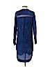 Rebecca Taylor 100% Silk Blue Casual Dress Size 0 - photo 2