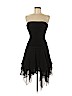 BCBGMAXAZRIA 100% Polyester Black Cocktail Dress Size M - photo 1