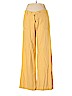Assorted Brands Yellow Linen Pants Size M - photo 1