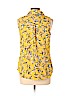 Banana Republic Factory Store 100% Polyester Yellow Sleeveless Blouse Size M (petite) - photo 2