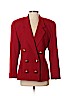 Linda Allard Ellen Tracy 100% Wool Red Wool Blazer Size 4 - photo 1