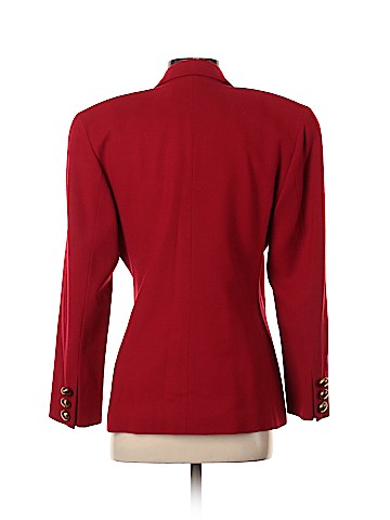 Linda Allard Ellen Tracy Wool Blazer (view 2)