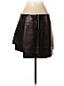 Helmut Lang 100% Leather Brown Leather Skirt Size 2 - photo 2