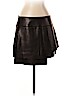 Helmut Lang 100% Leather Brown Leather Skirt Size 2 - photo 1