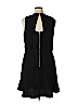 Banana Republic 100% Polyester Black Casual Dress Size 16 - photo 2