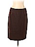 W by Worth Brown Wool Skirt Size 10 - photo 1