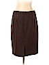 W by Worth Brown Wool Skirt Size 10 - photo 2