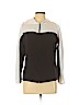 SJBactive by St. John's Bay 100% Polyester Black Track Jacket Size L (petite) - photo 1