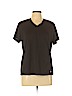 Xersion 100% Polyester Black Active T-Shirt Size XL (petite) - photo 1
