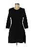 Elodie 100% Acrylic Black Casual Dress Size M - photo 1