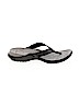 Crocs Gray Flip Flops Size 9 (wide) - photo 1