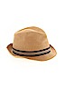 Unbranded 100% Paper Solid Tan Fedora One size - photo 1
