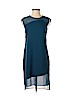 Parker 100% Polyester Blue Casual Dress Size XS - photo 1