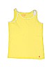 Crewcuts 100% Cotton Solid Yellow Sleeveless Top Size 8 - photo 1