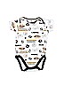 NFL Print White Short Sleeve Onesie Size 0-3 mo - photo 1