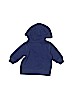Carter's Blue Zip Up Hoodie 0-3 MO / 3 MO - photo 2