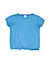 Crewcuts Outlet Blue Short Sleeve Top Size 10 - photo 1