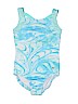 Justice Blue One Piece Swimsuit Size 10 - photo 1