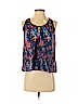 Juicy Couture 100% Silk Blue Sleeveless Silk Top Size P (petite) - photo 1