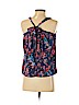 Juicy Couture 100% Silk Blue Sleeveless Silk Top Size P (petite) - photo 2