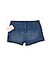 Forever 21 Solid Blue Denim Shorts Size 11 - 12 - photo 2