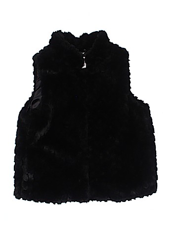 Milly Minis Faux Fur Vest (view 1)