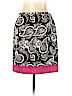 Ann Taylor LOFT Black Silk Skirt Size 10 (petite) - photo 2