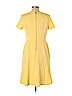 Talbots Yellow Casual Dress Size 10 (petite) - photo 2