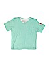 pd&c 100% Cotton Graphic Teal Short Sleeve T-Shirt Size 5 - photo 1