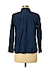 Old Navy 100% Cotton Blue Long Sleeve Button-Down Shirt Size M (petite) - photo 2
