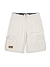 Levi's 100% Cotton Ivory Khaki Shorts Size 10 - photo 1