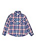 OshKosh B'gosh Blue Long Sleeve Button-Down Shirt Size 8 - photo 1