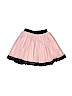 Popatu 100% Polyester Solid Pink Skirt Size 6X - 7 - photo 1
