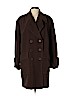 Escada 100% Wool Brown Coat Size 36 - photo 1