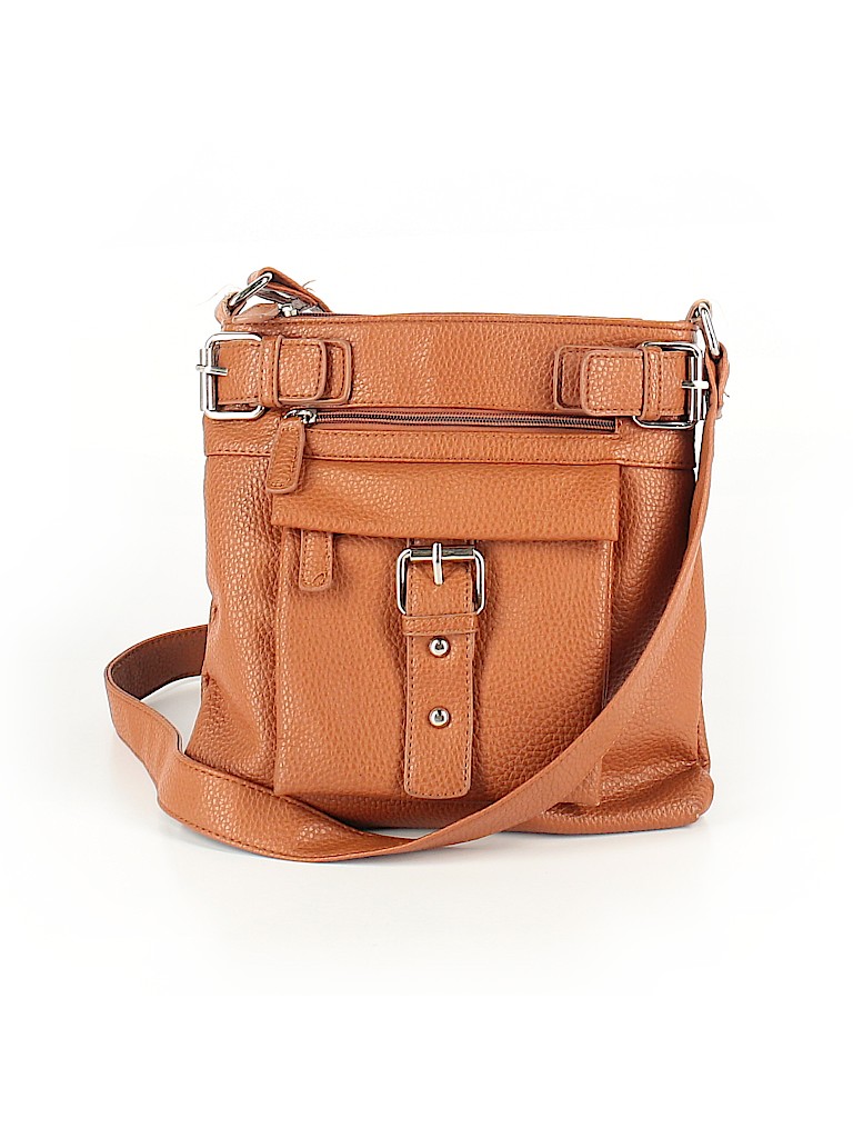 Charming Charlie Solid Brown Crossbody Bag One Size - 44% off | thredUP