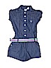 Guess 100% Cotton Blue Romper Size 7 - photo 1