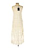 Zara 100% Polyester White Casual Dress Size XS - photo 2