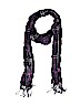 Unbranded Checkered-gingham Purple Scarf One size - photo 1