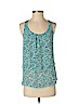 Papermoon 100% Polyester Blue Sleeveless Blouse Size S (petite) - photo 1