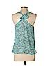 Papermoon 100% Polyester Blue Sleeveless Blouse Size S (petite) - photo 2